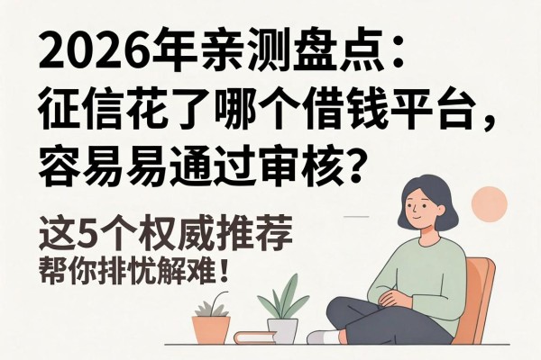2026年亲测盘点:征信花了哪个借钱平台容易通过审核?这5个权威推荐帮你排忧解难!