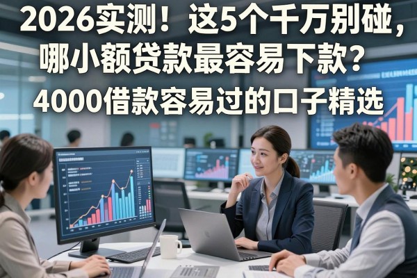 2026实测！这5个千万别碰，哪小额贷款最容易下款？4000借款容易过的口子精选