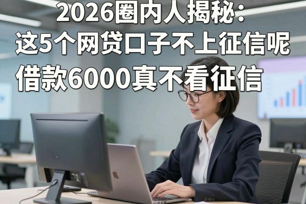 2026圈内人揭秘:这5个网贷口子不上征信呢,借款6000真不看征信!