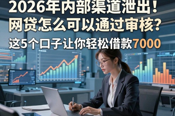 2026年内部渠道泄出!网贷怎么可以通过审核?这5个口子让你轻松借款7000