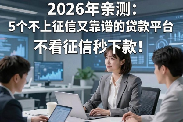 2026年亲测:5个不上征信又靠谱的贷款平台,不看征信秒下款!