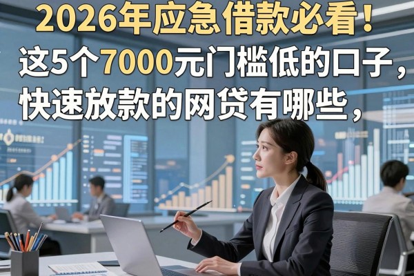 2026年应急借款必看!这5个7000元门槛低的口子,快速放款的网贷有哪些?