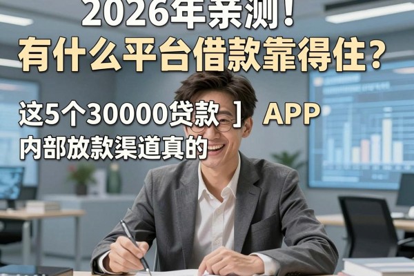2026年亲测！有什么平台借款靠得住？这5个30000贷款APP内部放款渠道真的稳