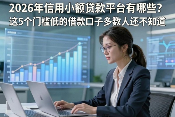 2026年信用小额贷款平台有哪些？这5个门槛低的借款口子多数人还不知道！