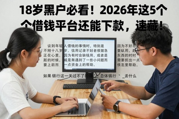 18岁黑户必看!2026年这5个借钱平台还能下款,速藏!