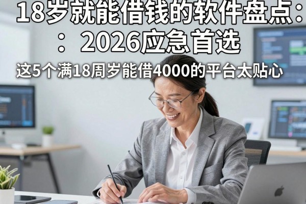 18岁就能借钱的软件盘点：2026应急首选，这5个满18周岁能借4000的平台太贴心