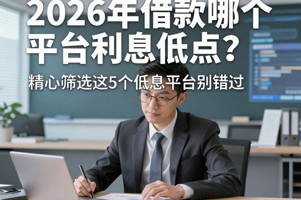 2026年借款哪个平台利息低点？精心筛选这5个低息平台别错过！