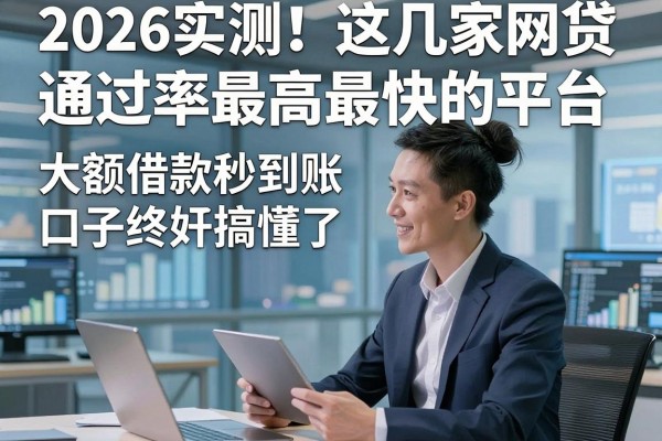 2026实测!这几家网贷通过率最高最快的平台,大额借款秒到账口子终于搞懂了
