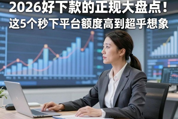 2026好下款的正规大盘点!这5个秒下平台额度高到超乎想象