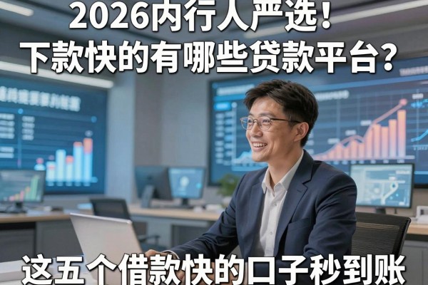 2026内行人严选!下款快的有哪些贷款平台?这五个借款快的口子秒到账