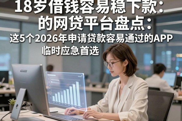 18岁借钱容易稳下款的网贷平台盘点:这5个2026年申请贷款容易通过的APP,临时应急首选