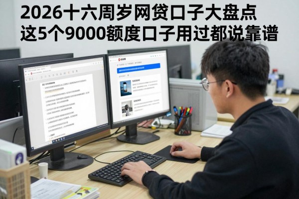 2026十六周岁网贷口子大盘点,这5个9000额度口子用过都说靠谱
