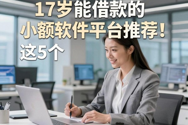 17岁能借款的小额软件推荐！这5个平台速看