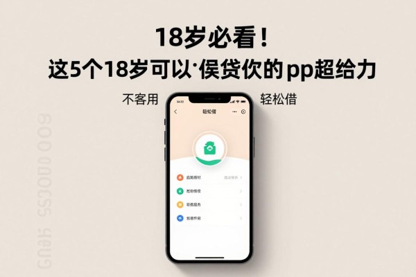 18岁必看!这5个18岁可以小额贷款的app超给力,6000元轻松借