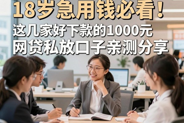 18岁急用钱必看！这几家好下款的1000元网贷私放口子亲测分享