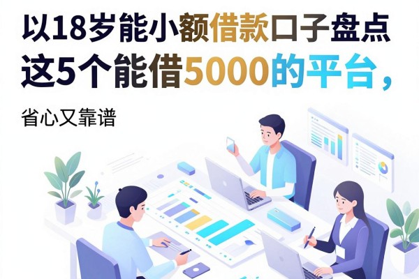 18岁能小额借款新口子盘点:这5个能借5000的平台,省心又靠谱