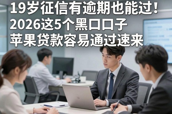 19岁征信有逾期也能过!2026这5个黑口子苹果贷款容易通过速来