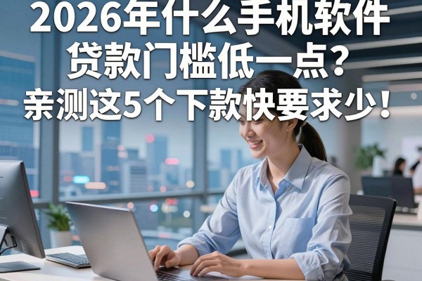 2026年什么手机软件贷款门槛低一点?亲测这5个下款快要求少!