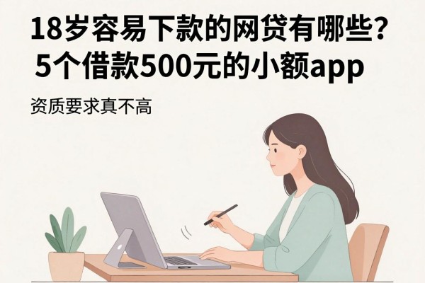 18岁容易下款的网贷有哪些？这5个借款500元的小额app，资质要求真不高