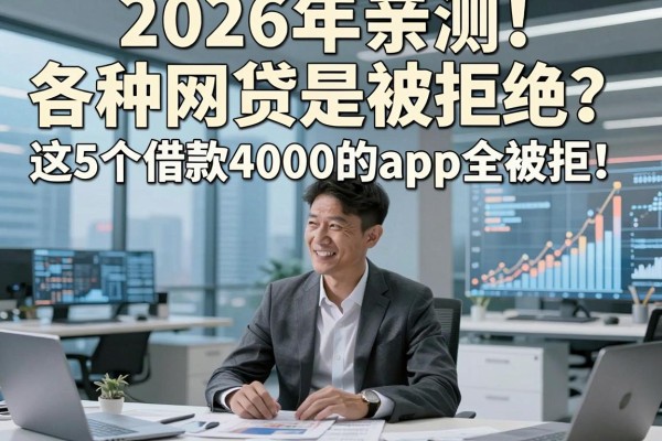 2026年亲测！各种网贷是被拒绝？这5个借款4000的App全被拒，真实原因曝光