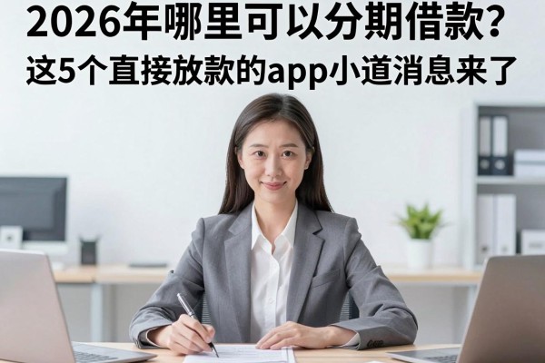 2026年哪里可以分期借款？这5个直接放款的app小道消息来了