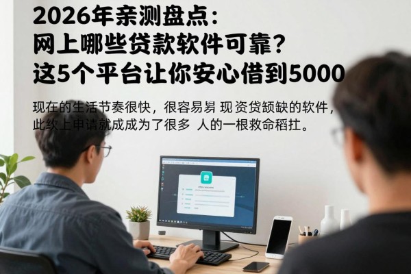 2026年亲测盘点:网上哪些贷款软件可靠?这5个平台让你安心借到5000
