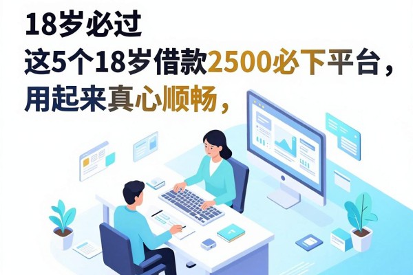 18岁必过的小额贷款软件实测:这5个18岁借款2500必下平台,用起来真心顺畅