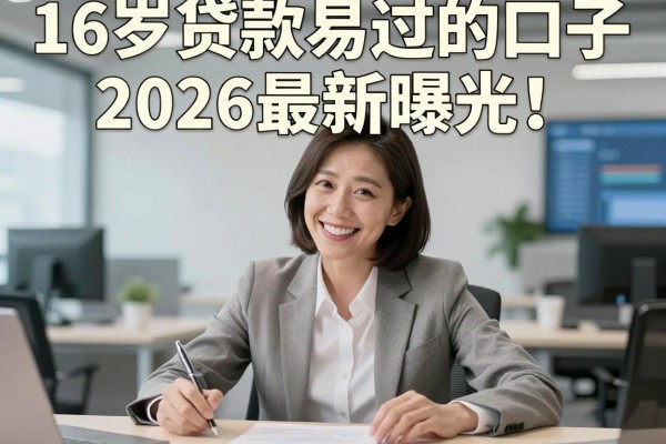 16岁贷款易过的口子2026最新曝光！这5个16岁借款易过4000的渠道速看