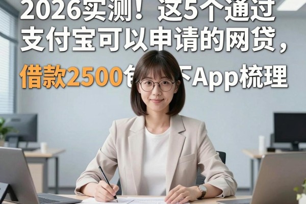2026实测!这5个通过支付宝可以申请的网贷,借款2500包下App梳理