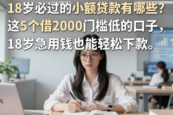 18岁必过的小额贷款有哪些？这5个借2000门槛低的口子，18岁急用钱也能轻松下款！
