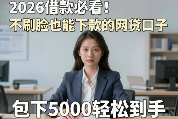 2026借款必看!不刷脸也能下款的网贷口子,包下5000轻松到手