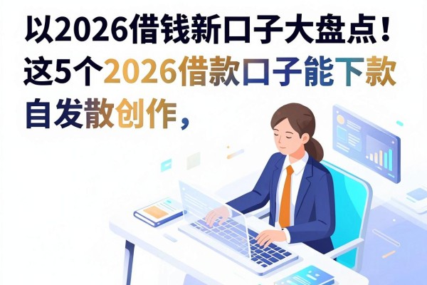 2026借钱新口子大盘点！这5个2026借款口子能下款，紧急收藏