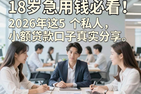 18岁急用钱必看！2026年这5个私人小额贷款口子真实分享，速收藏