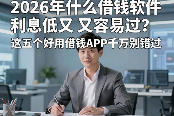 2026年什么借钱软件利息低又容易过？这五个好用借钱APP千万别错过！