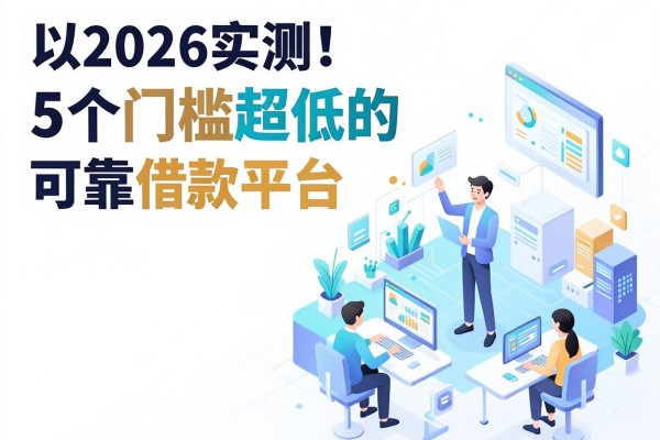 2026实测!5个门槛超低的可靠借款平台,正规操作很稳妥