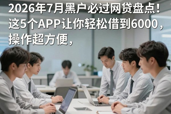 2026年7月黑户必过网贷盘点!这5个APP让你轻松借到6000,操作超方便