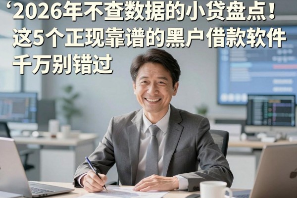 2026年不查数据的小贷盘点!这5个正规靠谱的黑户借款软件千万别错过