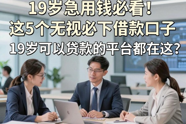 19岁急用钱必看!这5个无视必下借款口子,19岁可以贷款的平台都在这