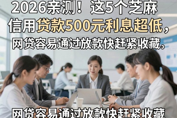 2026亲测!这5个芝麻信用贷款500元利息超低,网贷容易通过放款快赶紧收藏