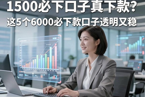 1500必下口子真下款?这5个6000必下款口子透明又稳!