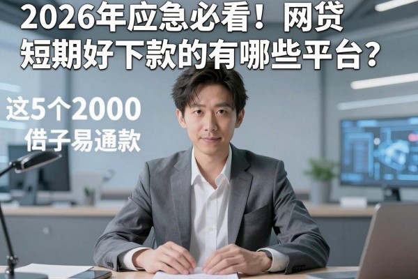 2026年应急必看!网贷短期好下款的有哪些平台?这5个2000借款口子易通过