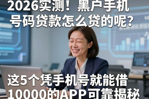 2026实测!黑户手机号码贷款怎么贷的呢?这5个凭手机号就能借10000的APP可靠揭秘