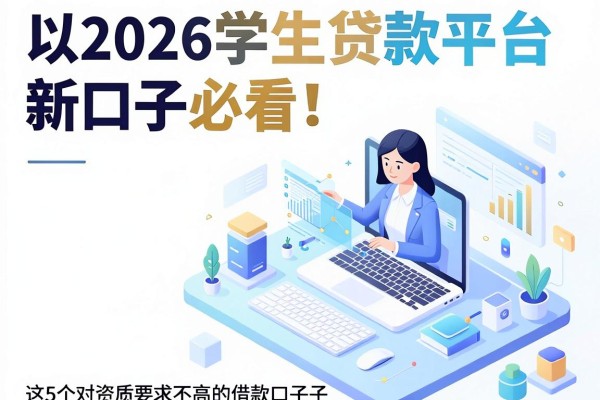2026学生贷款平台新口子必看!这5个对资质要求不高的借款口子内部秘籍