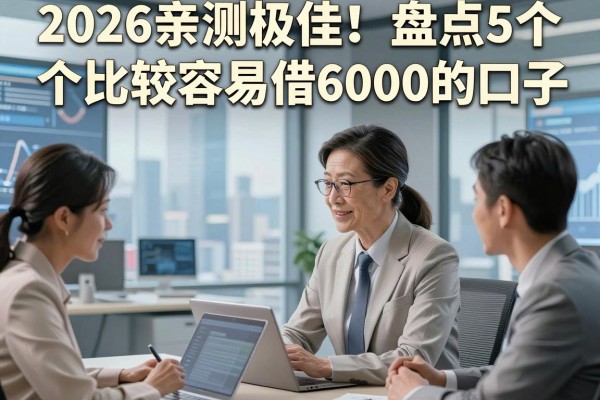 2026亲测极佳!盘点5个比较容易借6000的口子,这些比较容易借的小额贷款平台值得收藏