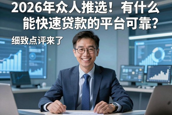 2026年众人推选！有什么能快速贷款的平台可靠？细致点评来了