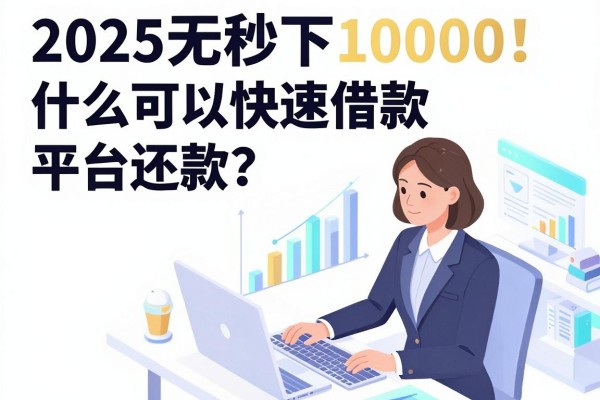 2025无视黑白秒下10000!什么可以快速借款平台还款?这5个平台亲测有效