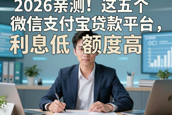 2026亲测！这五个微信支付宝贷款平台，利息低额度高