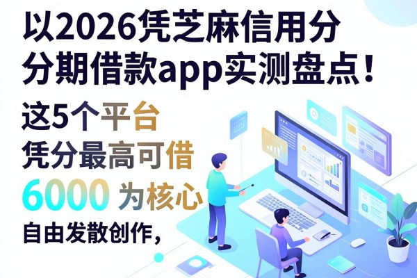 2026凭芝麻信用分分期借款app实测盘点！这5个平台凭分最高可借6000