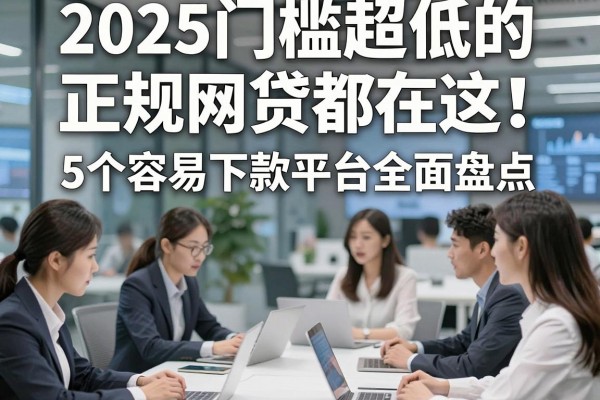 2025门槛超低的正规网贷都在这!5个容易下款平台全面盘点