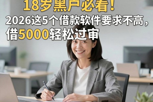 18岁黑户必看！2026这5个借款软件要求不高，借5000轻松过审